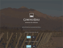 Tablet Screenshot of gimenezriili.com